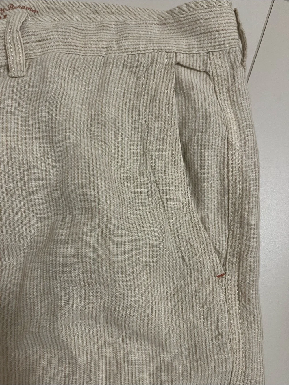Tommy Bahama relax Men's Summer Linen Shorts - Cream 38